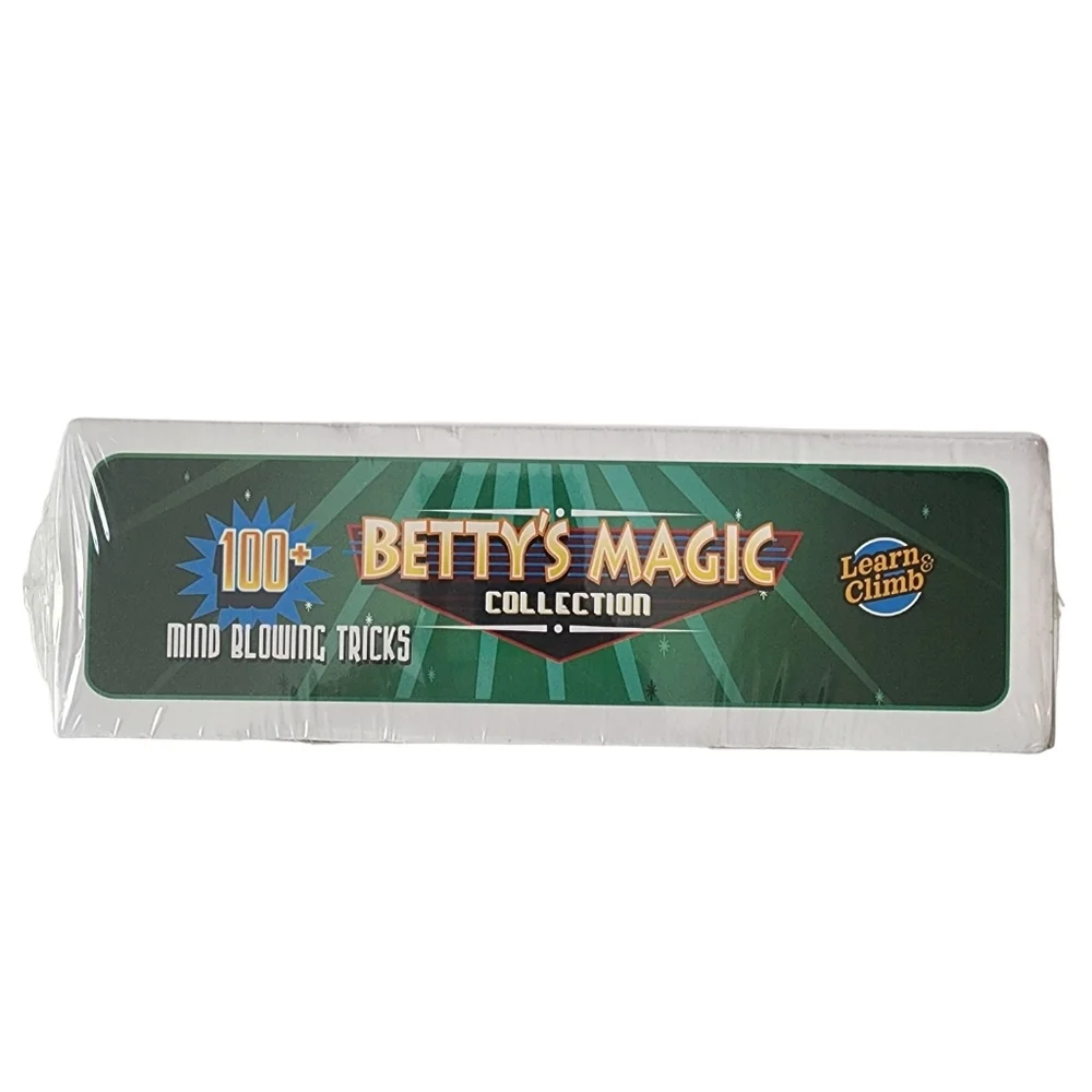LEARN & Climb Betty's Magic Collection for Kids Ages 4+ 100 mind blowing tricks